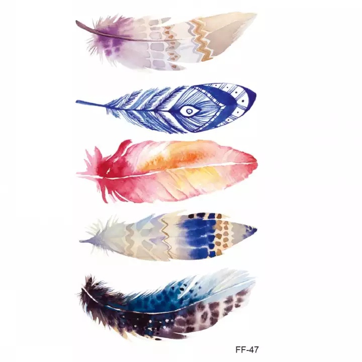 1 Tấm Hình Xăm Dán Tạm Thời Chống Nước Họa Tiết Hoa mandala Màu Đen