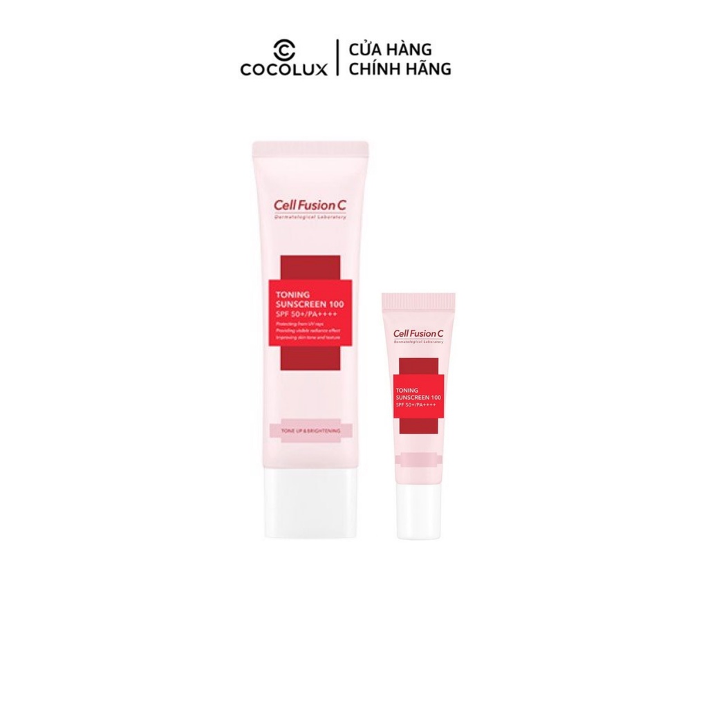 Chống nắng Cell Fusion C Toning Sunscreen [COCOLUX]