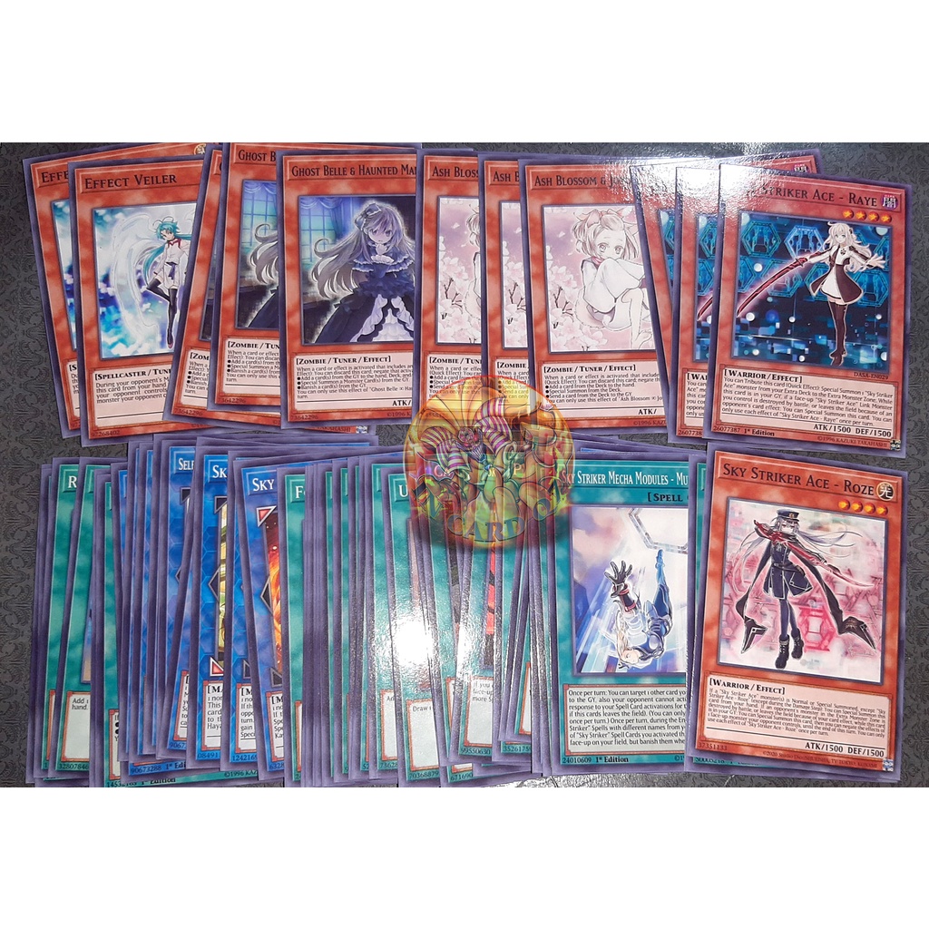 Deck Bài Yugioh Sky Striker 2021