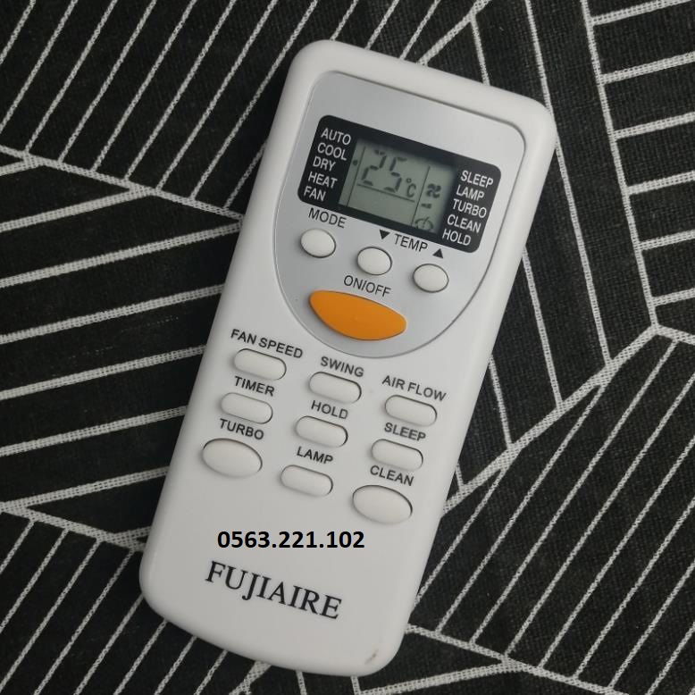 Điều Khiển Điều Hòa Fujiaire 2 Chiều giống mẫu kw - 🎁 BẢO HÀNH ĐỔI MỚI🎁