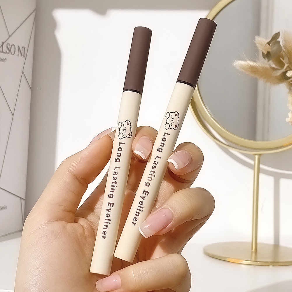 Bút kẻ mắt nước GECOMO màu đen chống nước lâu trôi | BigBuy360 - bigbuy360.vn