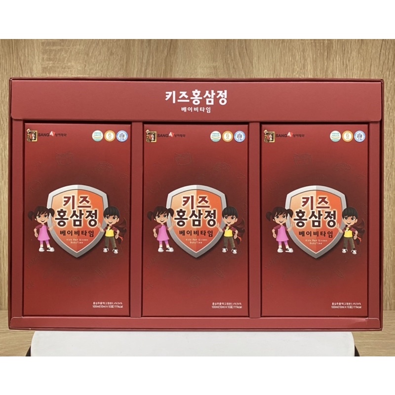 Nước Hồng Sâm Trẻ Em Baby Sanga Hàn Quốc Hỗ Trợ Tăng Miễn Dịch Cho Bé Từ 18 Tháng Hộp 30 Gói