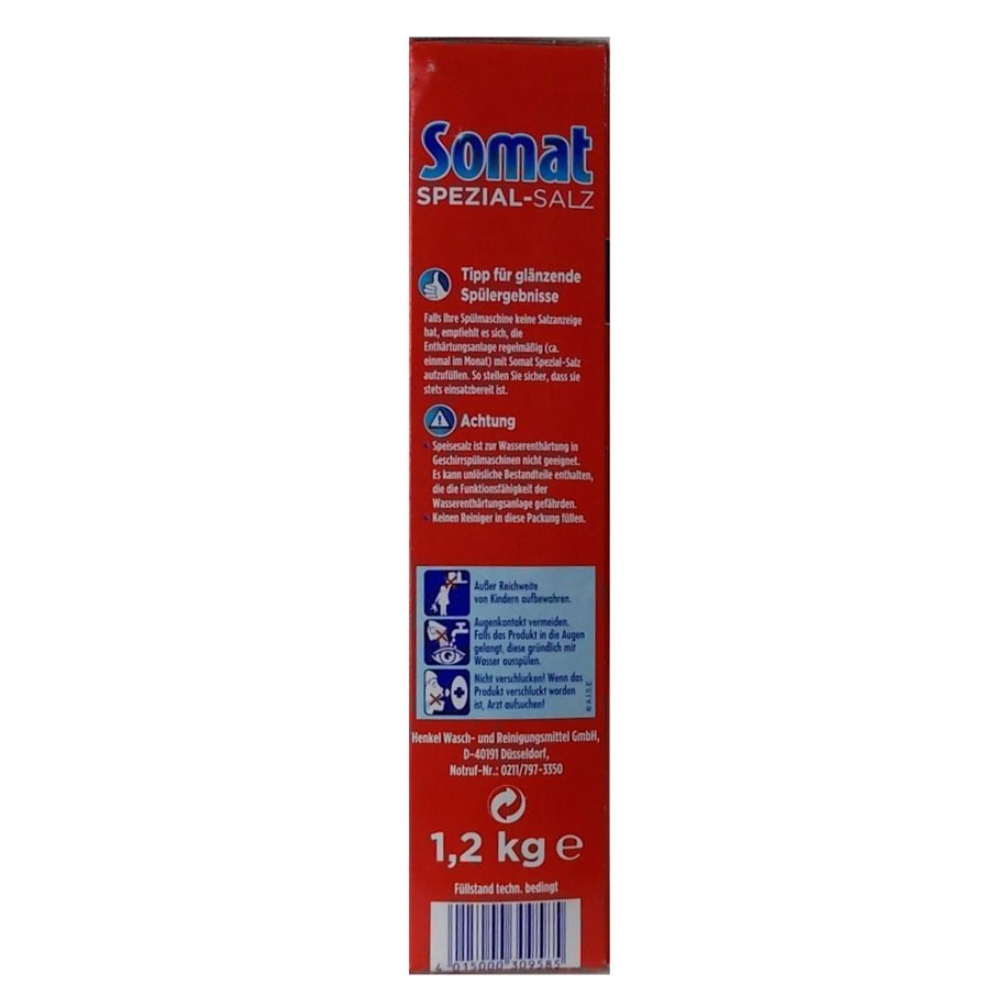 Combo 2 hộp muối rửa Bát-Ly Somat 1.2kg X 2 hộp