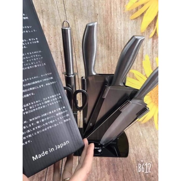 Bộ dao Nhật 5 món siêu bền cho nhà bếp của bạn