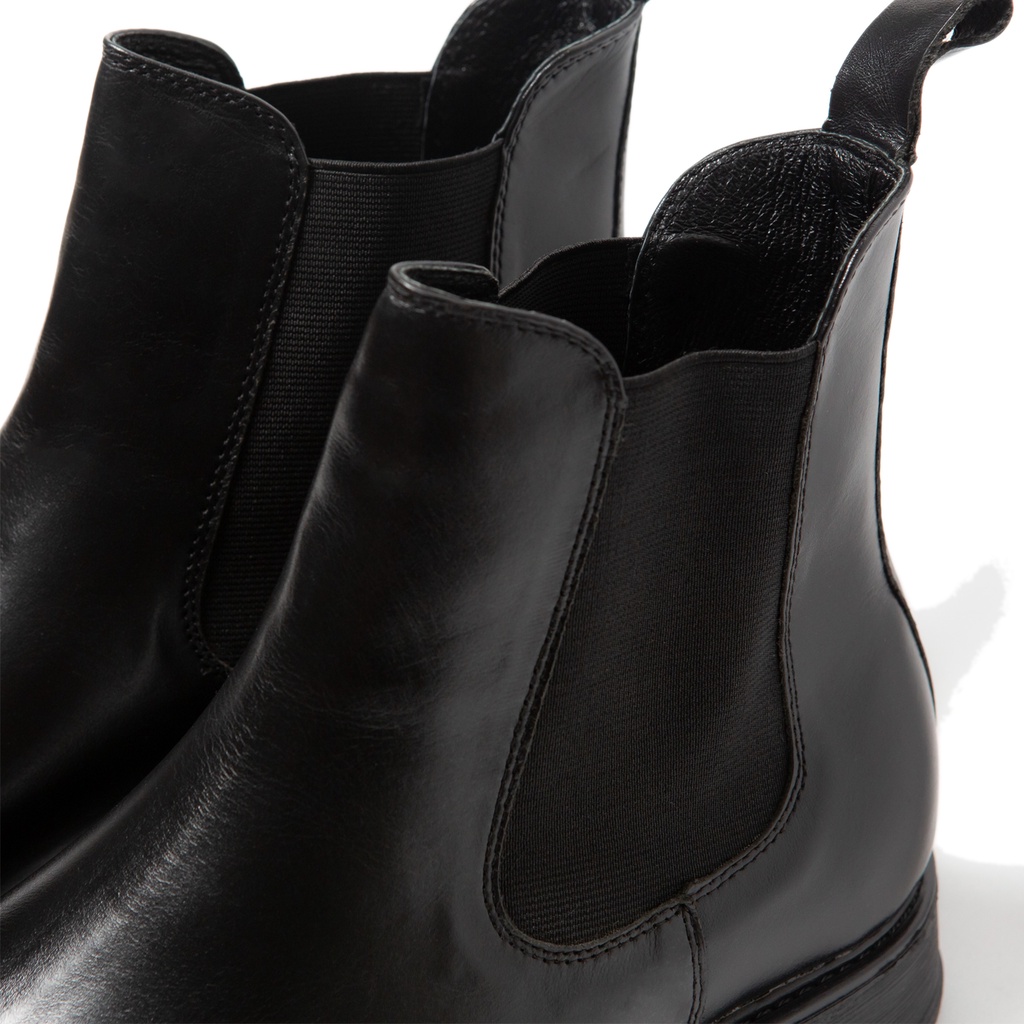 Giày Chelsea Boot FOR cao cấp da bò nguyên tấm nhập khẩu, đế cao su đúc nguyên khối chắc bền CBF02
