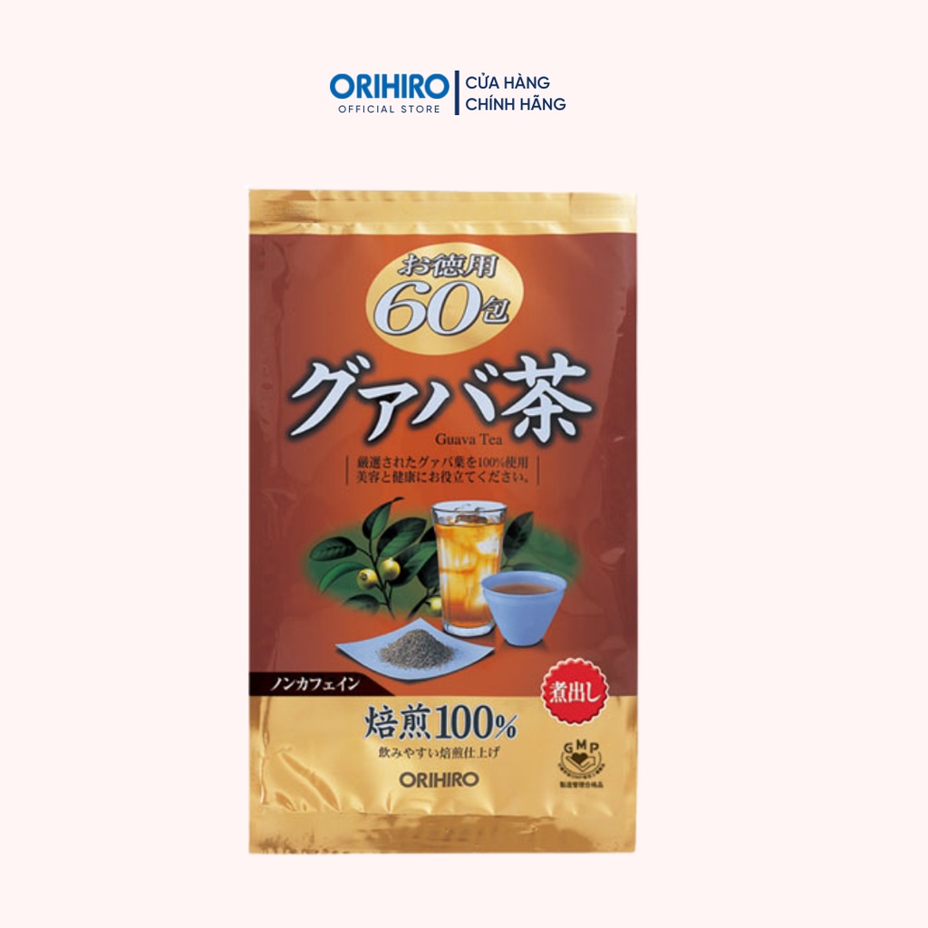 Trà ổi hỗ trợ giảm cân Orihiro 60 gói