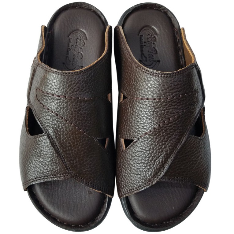 Dép Nam Quai Ngang Da Bò BIGBEN DN290