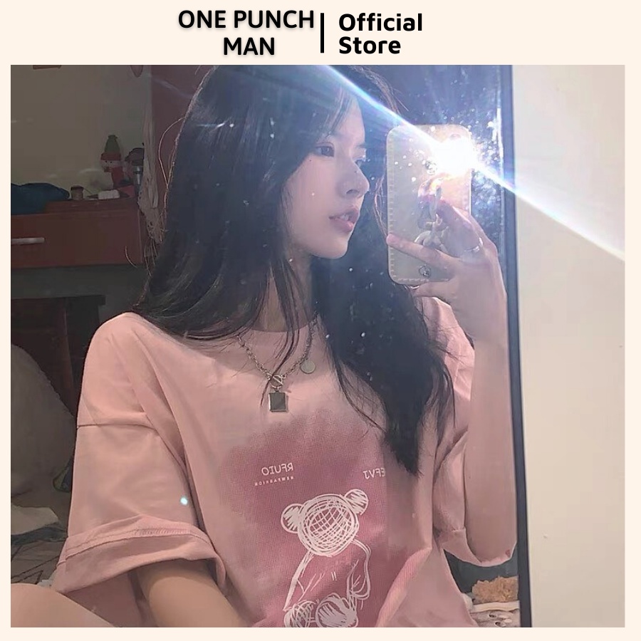 Áo thun tay lỡ GẤU SURPRISE EVERYDAY unisex form rộng - Áo phông OPM co giãn 4 chiều không xù lông
