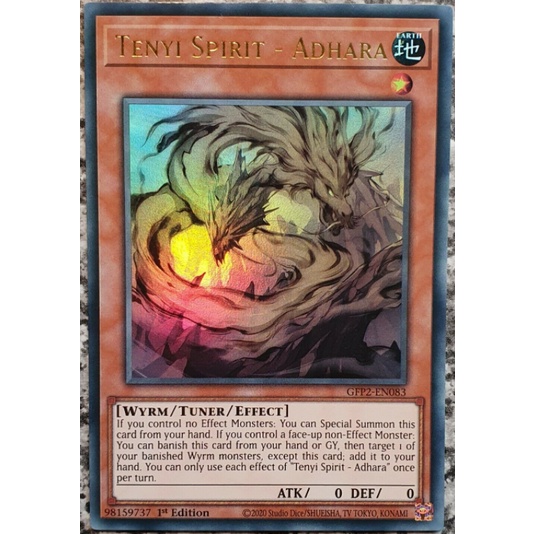 Lá bài Tenyi Spirit - Shthana - Mapura - Vishuda - Adhara \ GFP2 \ Ultra Rare - 1st