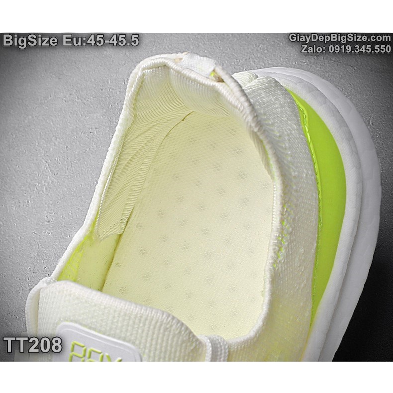Giày chạy bộ, giày tập thể thao cỡ lớn (45-46) cho nam cao to chân ú bè. Big size sport shoes for wide feet - TT208