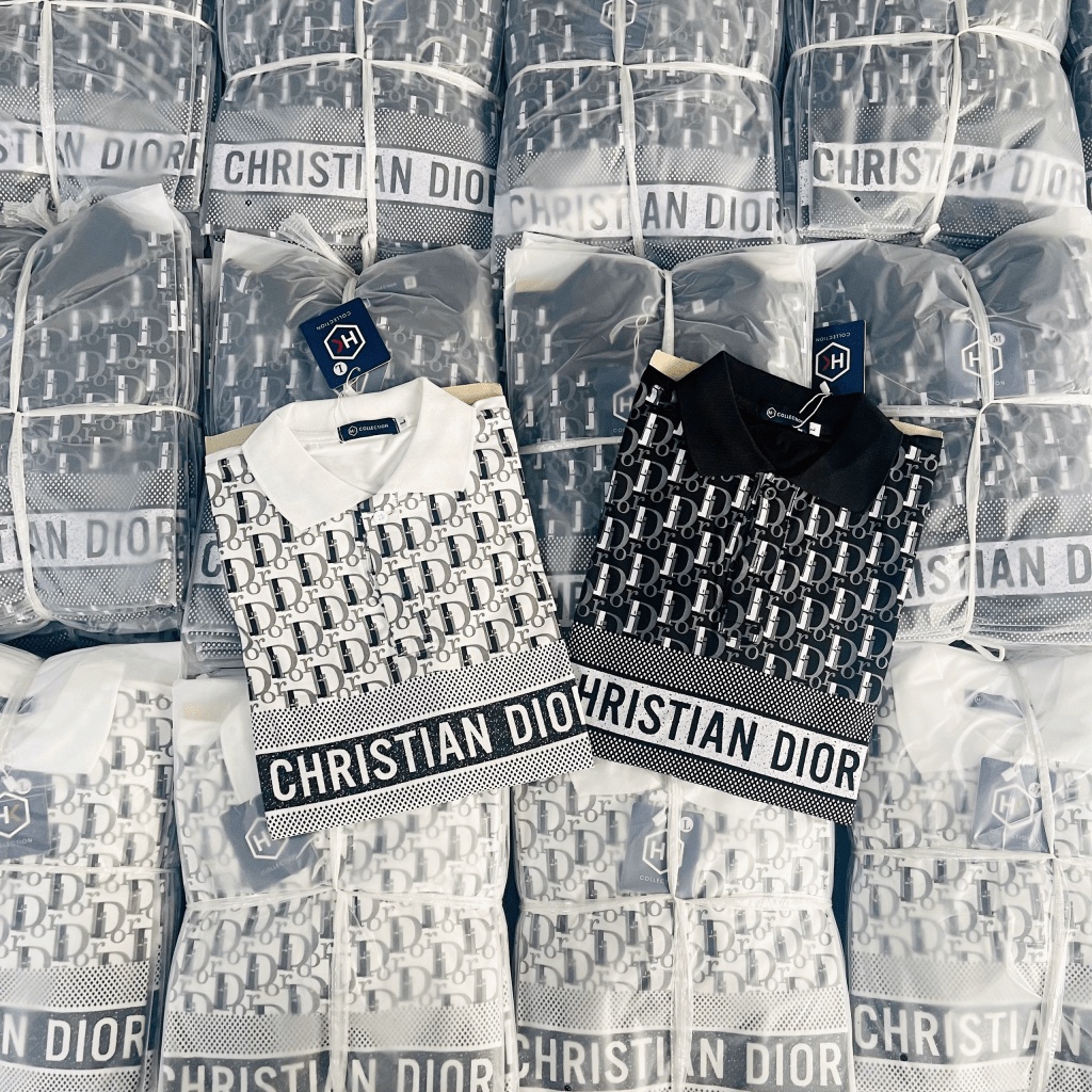 ÁO THUN NAM NGẮN TAY - LOGO DIROR THỜI TRANG LUXURY SANG TRỌNG - PHONG CÁCH HOTTREND CHO CÁC BOY PHỐ KOKO MI FASHI