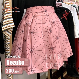 Váy xếp ly Nezuko