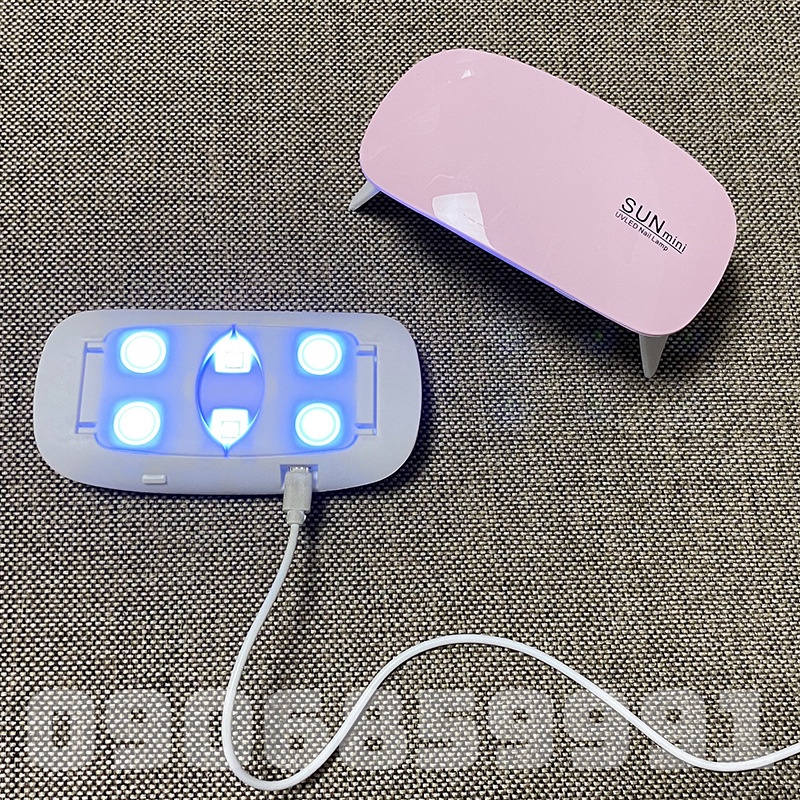 Đèn Led UV resin epoxy,làm móng và đồ handmade