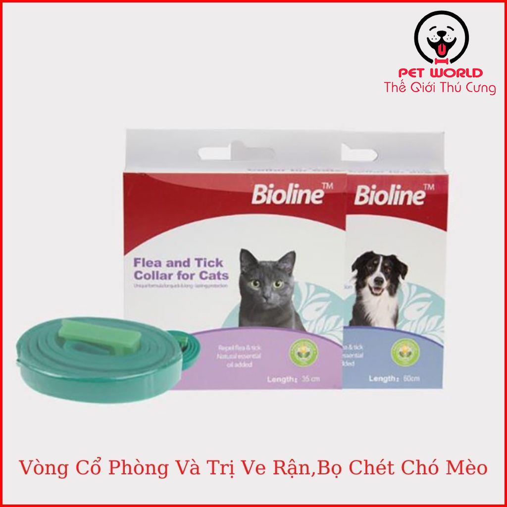 Vòng cổ trị ve rận cho Chó Mèo Bioline