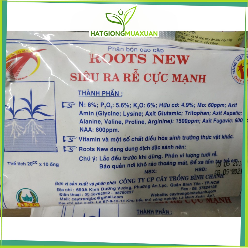[SIEURE] COMBO 5 lọ thuốc Kích thích ra rễ cho cây trồng Root King lọ 20ml hàng đẹp.d hàng đẹp, phân phối chuyên nghiệp.