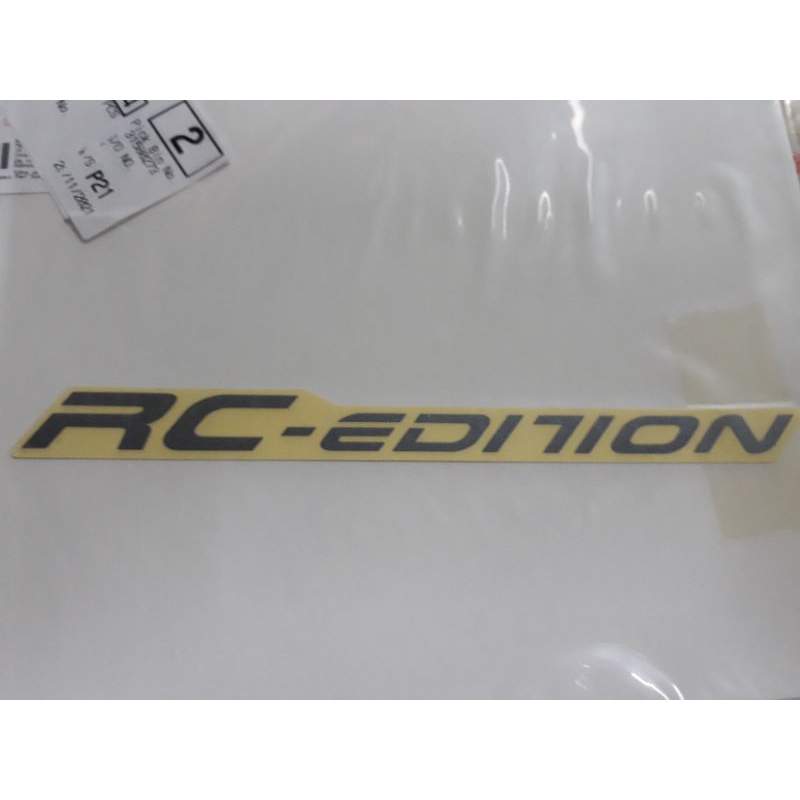 bộ 2 tem dán phuộc trước Exciter RC-edition Yamaha