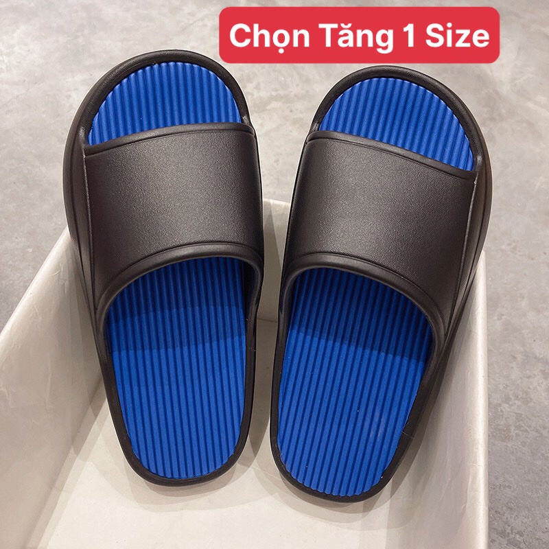 ( Xả Kho ) Dép Quai Ngang Nữ Nam Kiểu Dáng Bánh Mỳ Siêu Nhẹ Tăng Chiều Cao