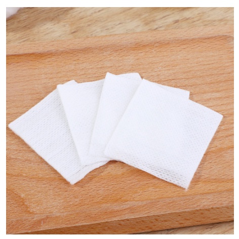 Bông cotton lotion mask đắp toner MONKIDS gồm 240 miếng bông tẩy trang mỏng co giãn tốt