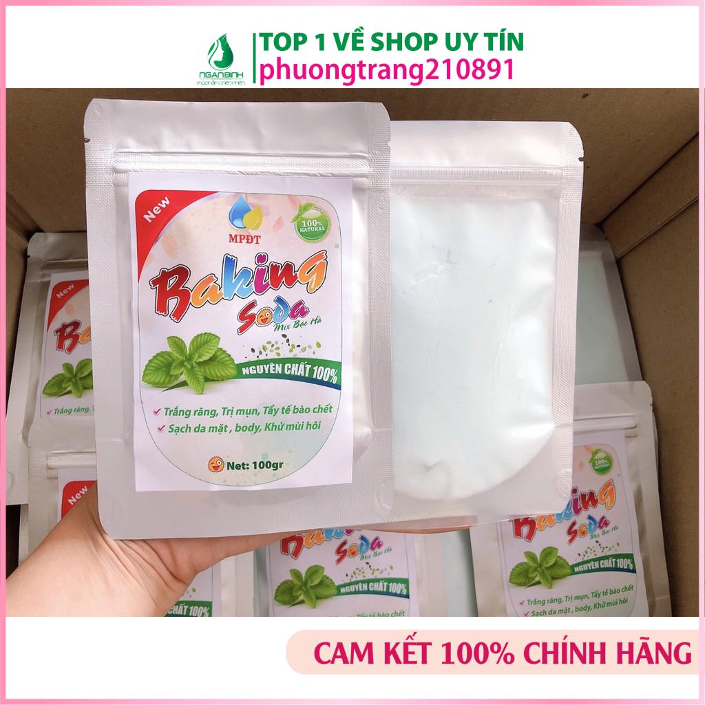 Baking soda đa dụng làm trắng, làm đẹp, vệ sinh đồ dùng và nhà cửa lọ 100gr