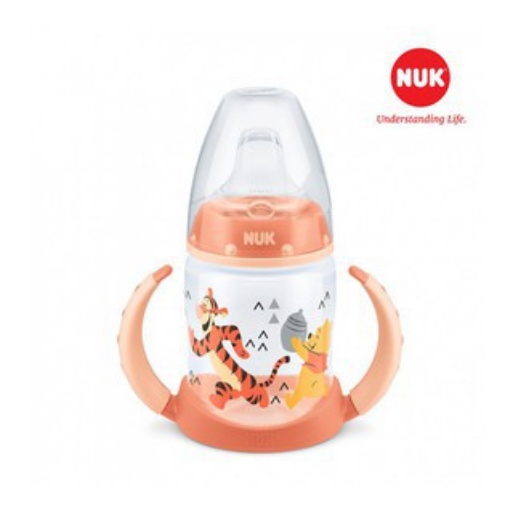 Bình Tập Uống Cho Bé NUK Disney Chất Liệu Nhựa PP, TPE Và Silicon Y Tế Mềm Nhẹ, An Toàn 150ml NU11733