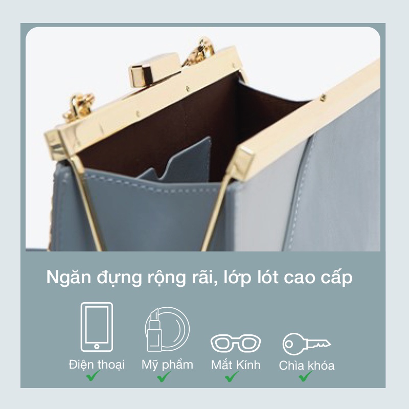 Túi xách nữ kẹp nách chính hãng MICOCAH dáng công sở thời trang phong cách Hàn Quốc da cao cấp cực đẹp MC119 - Micocah