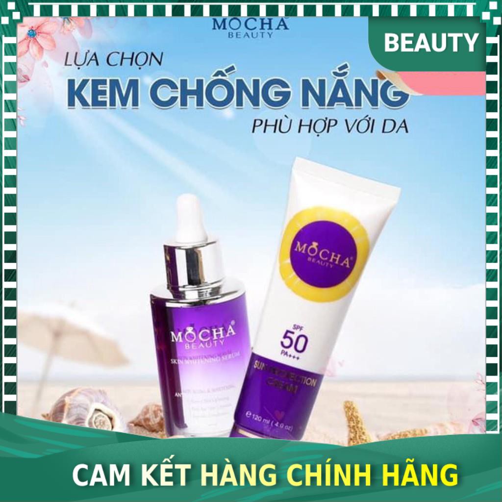 [Chính hãng 100%] Kem chống nắng Mocha dành cho mặt và body với SPF 50PA+++