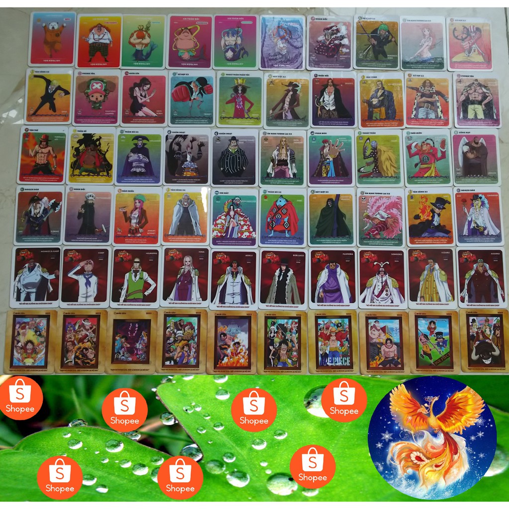 Thẻ Toonies Boom One Piece full 122 thẻ ( chỉ bán theo bộ , không bán lẻ , lưu ý có một số thẻ cũ )