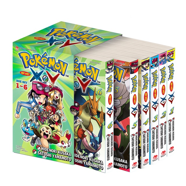 Truyện - Boxset Pokemon Đặc Biệt X -Y ( 6 Tập ) - Nxb Kim Đồng