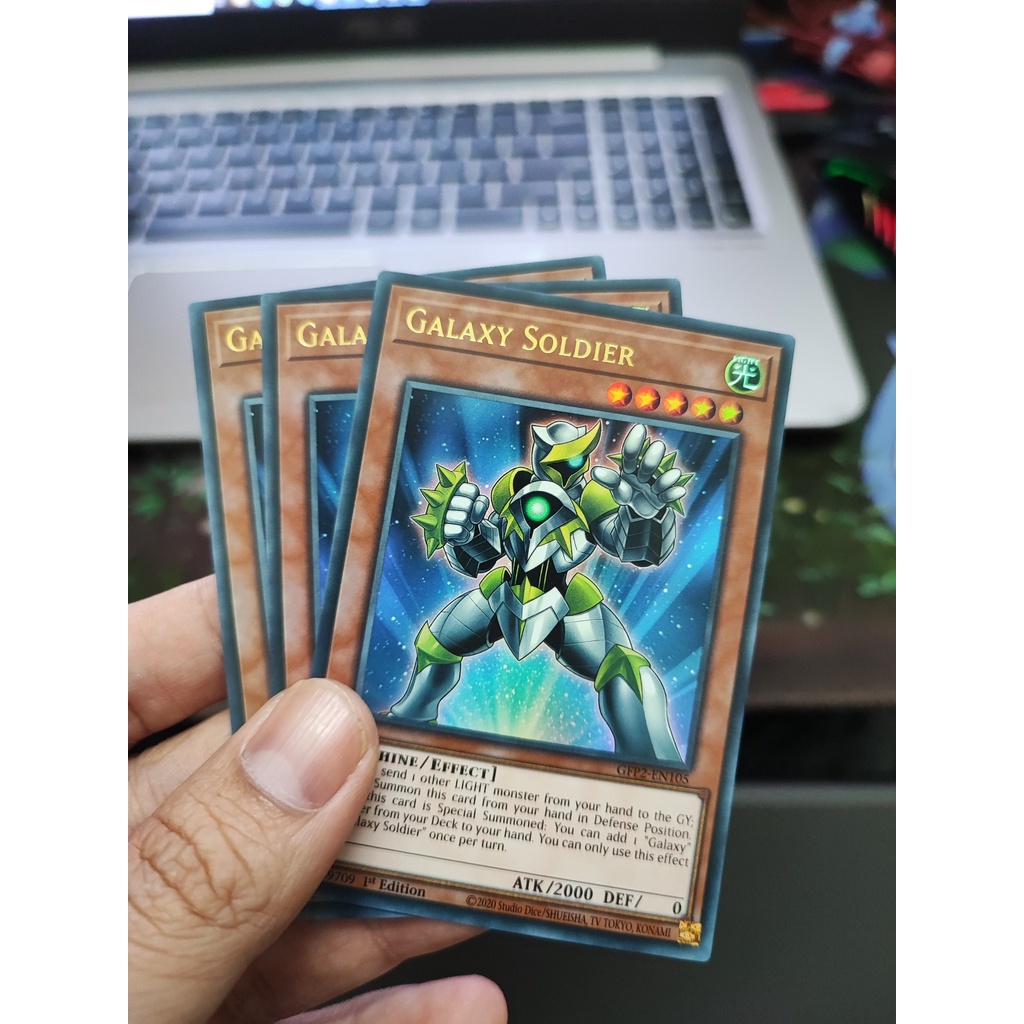 1 lá thẻ bài Galaxy Soldier - GFP2-EN105 - Ultra Rare 1st Edition