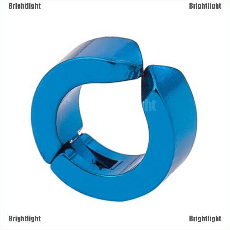 [Bright] Khuyên Tai Dạng Kẹp Bằng Thép Titan Không Cần Xỏ Lỗ Dành Cho Nam Và Nữ