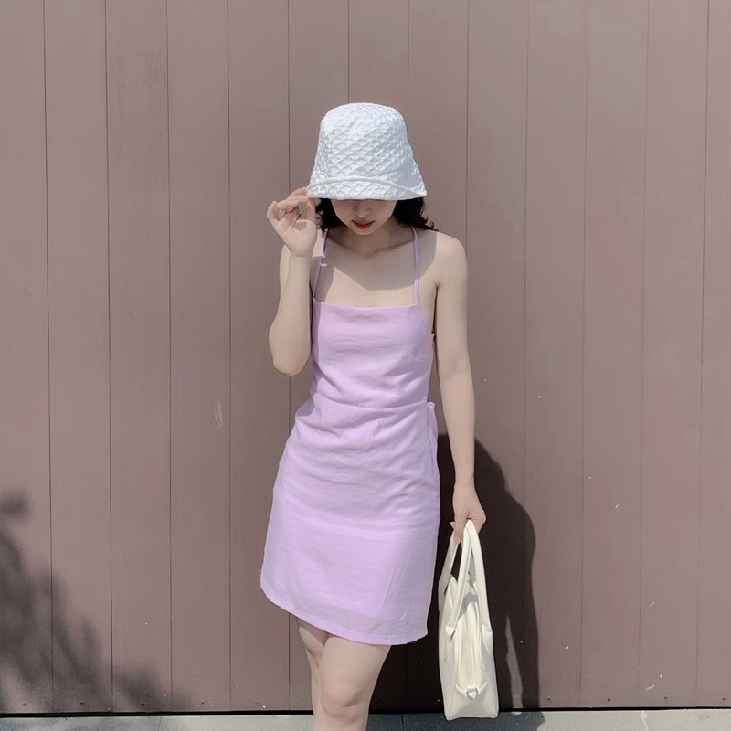 Đầm Monstier Été Mini Dress - Tím