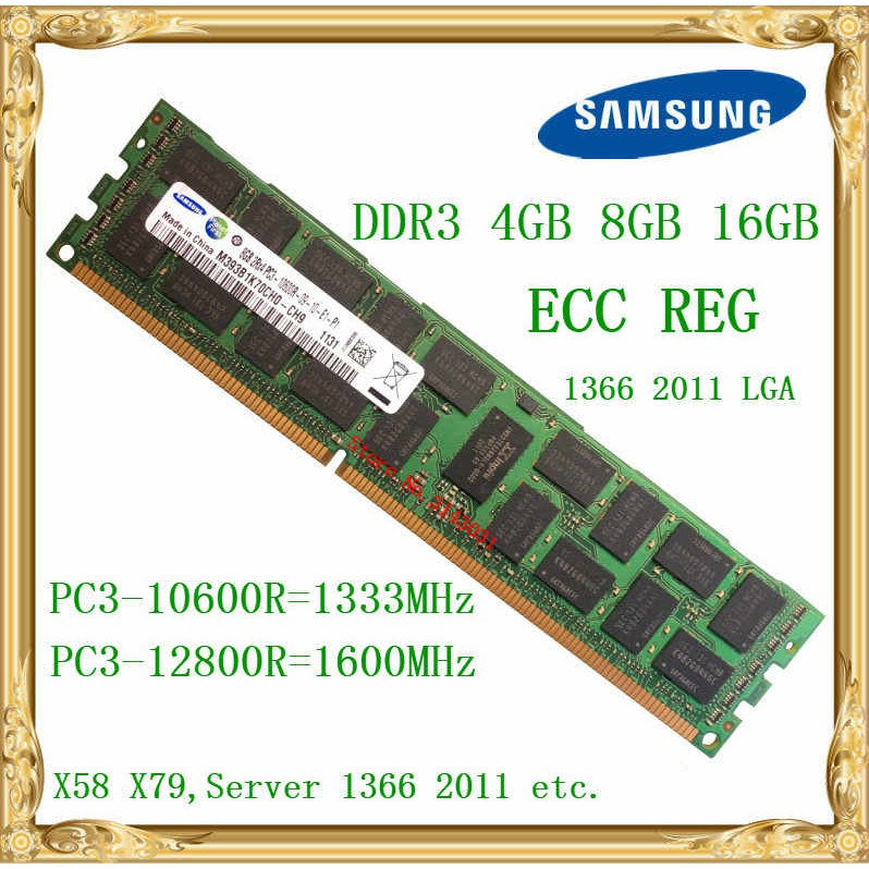 RAM Server Samsung DDR3 16GB và 8GB  / 32gb ECC REG Buss 1866 / 1600 / 1333 / 1066 ( rdimm) | BigBuy360 - bigbuy360.vn