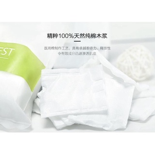 Bông Tẩy Trang Miniso 180 Miếng Cotton Không Xơ, Mềm Mại Dịu Da
