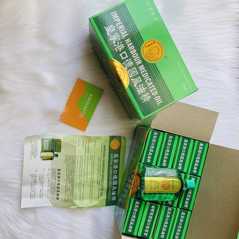 Dầu Gió Xanh Sư Tử Đỏ Nội Địa Singapore 30ml