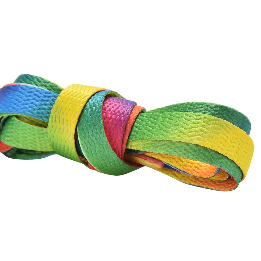 [springeven] Set 2 Dây Buộc Giày Sneaker Màu Kẹo Cầu Vồng