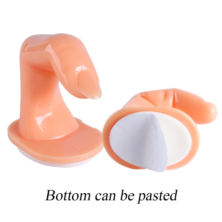 Ngón tay giả tập làm móng làm nails, ngón tay chuyên dụng loại có móng.