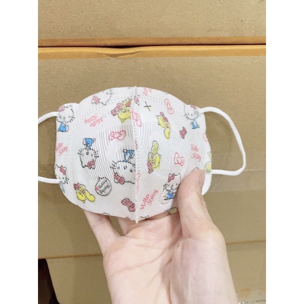 Hộp 10 chiếc khẩu trang mầm chồi lá cho bé
