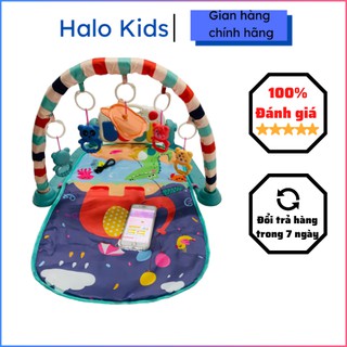 Thảm nằm chơi có nhạc sasa/umoo kết nối được với bluetooth - dành cho bé 0m+ trở lên - halokids