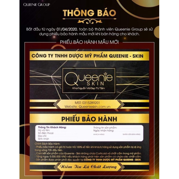 TONER HẮC MÀI BIỂN QUEENIE SKIN