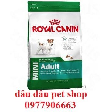 [ Bán sỉ ] THỨC ĂN CHÓ ROYAL CANIN MINI ADULT( THỨC ĂN CHO CHÓ LỚN)