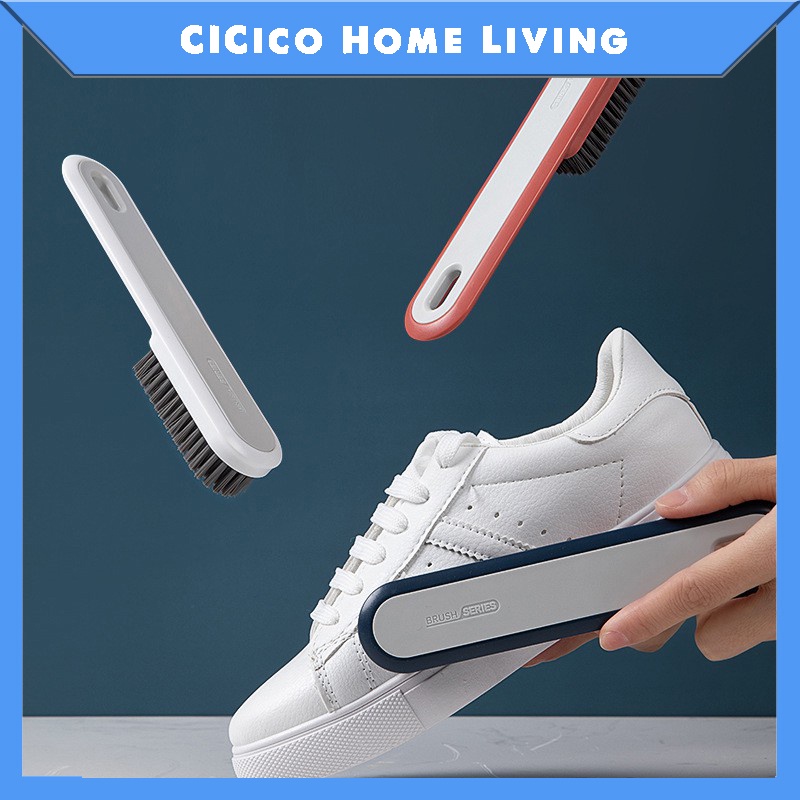 Bàn chải đánh giày Cicico H987 dụng cụ làm sạch giày dép nhỏ gọn tiện lợi
