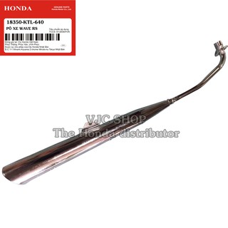 Pô xe Honda Wave RS 2005-2007 chính hãng (18350-KTL-640)
