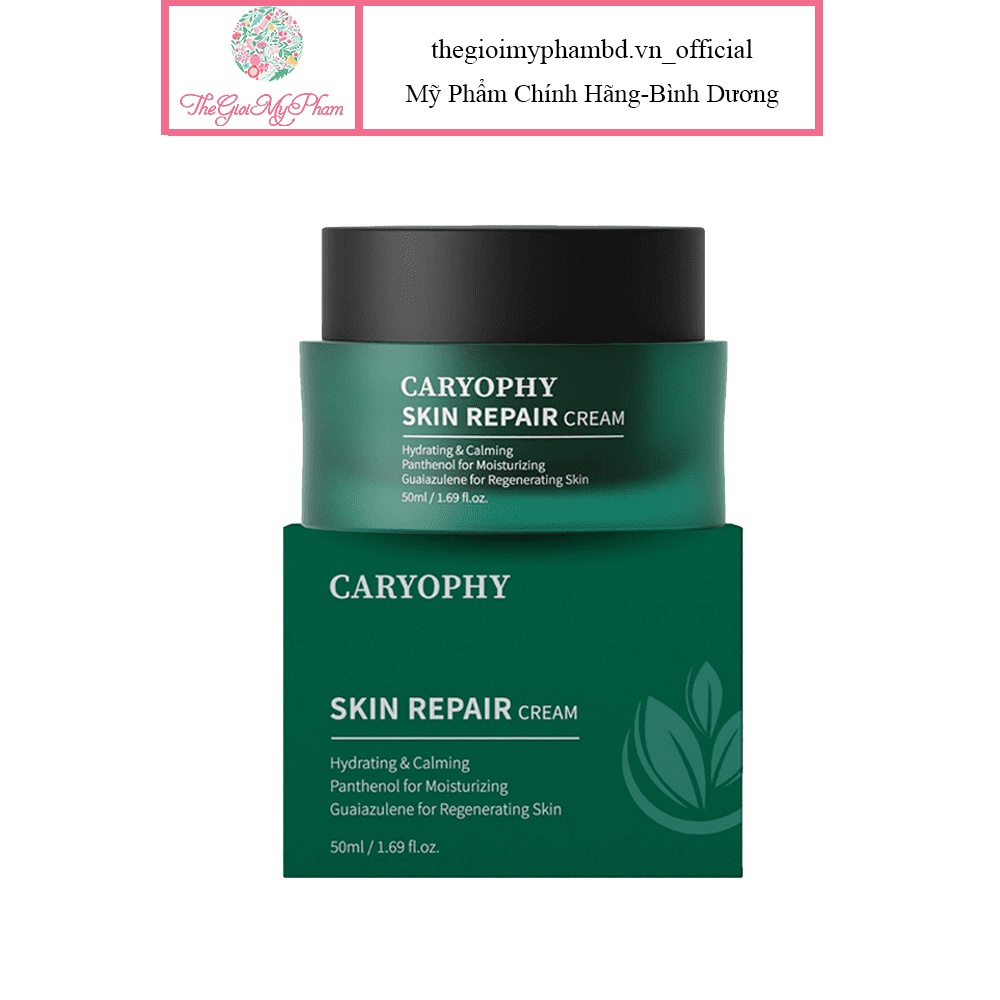 [NEW] Kem Dưỡng Phục Hồi Da Caryophy Skin Repair Cream 50ml