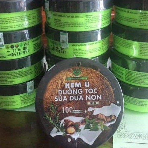Ủ dưỡng tóc sữa dừa Mẹ Ken