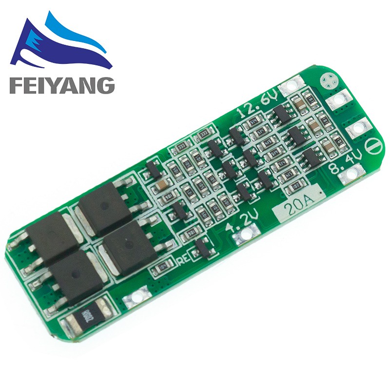 Mô đun sạc pin li-ion 3s 20a 18650 12.6v 18650 li-ion 11.1v 12v chuyên dụng chất lượng cao