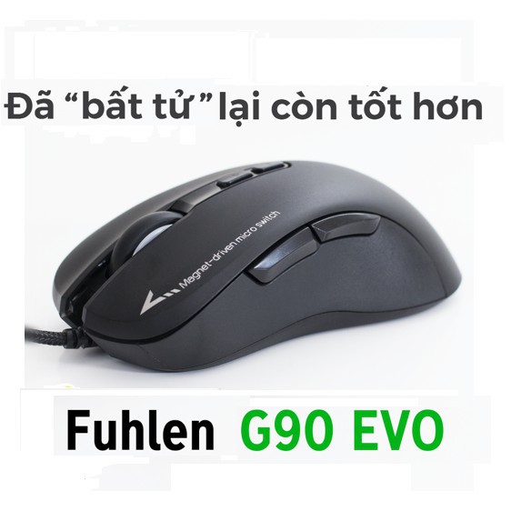 Chuột Fuhlen G90 Evo Siêu Chuột Gaming PMW 3360 DPI 12000 Full Led 21