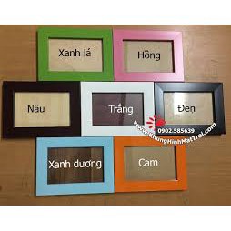 [Video,ảnh thật][FREESHIP EXTRA] Khung ảnh a5 (15c21) mặt mica