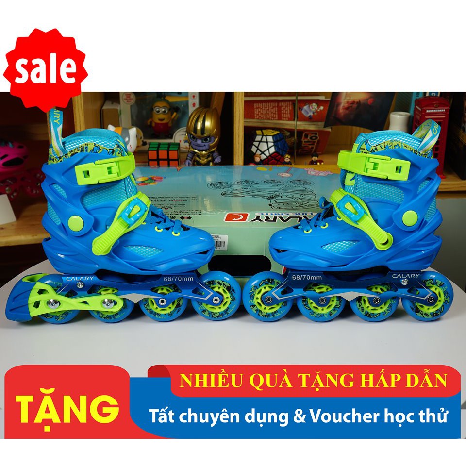 Giày Patin Calary C2 Tặng kèm túi đựng giày patin chuyên dụng cho bé