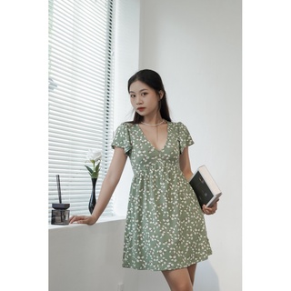 Đầm baby doll in hoa dư xịn