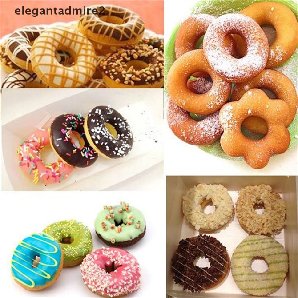 Khuôn Làm Bánh Donut Trái Tim / Hoa Mận / Hoa Đào Xinh Xắn